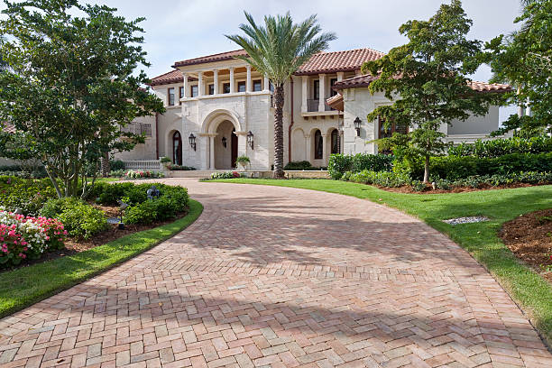 Residential Paver Driveway in Quincy, IL